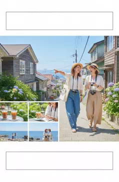 雑誌の表紙風にAIに出力してもらった写真画像