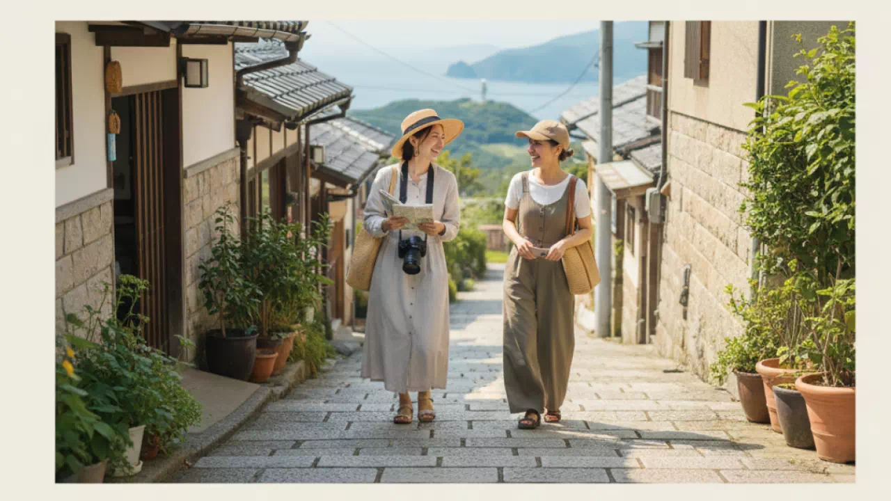 雑誌の特集ページ風にAIに出力してもらった写真画像