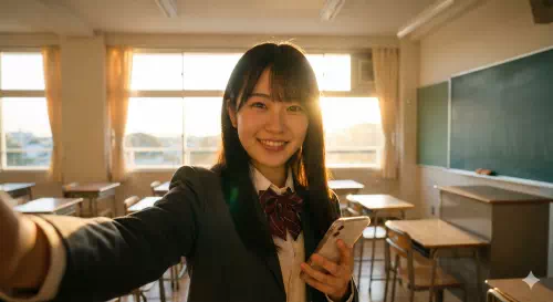 平成レトロ・Y2KのイメージでAI生成した画像を作ろうとした結果、綺麗すぎた画像